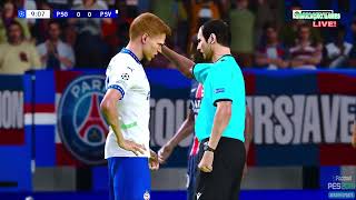 🛑 pes 2021 simulação gameplay psg x psv gameplay [upl. by Trimmer]