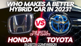 Toyota vs Honda Hybrid Cars Which one is Better Ultimate Battle of Reliability and Refinement [upl. by Irving]