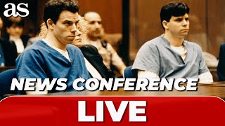 FAMILY of MENENDEZ BROTHERS HOLD a NEWS CONFERENCE  LIVE [upl. by Yatnoj92]