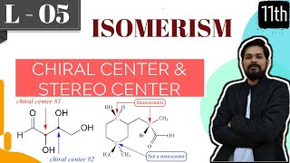 Isomerism । Class 11 L5  Optical Isomerism  Part 1 [upl. by Melvina]