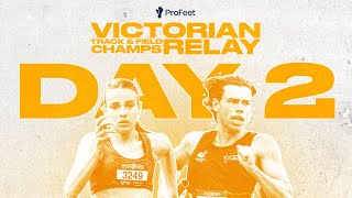 2024 ProFeet Victorian Track amp Field Relay Championships – Day 2 [upl. by Reema463]