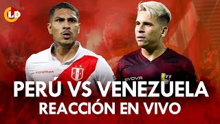 PERÚ VS VENEZUELA EN VIVO ELIMINATORIAS AL MUNDIAL 2026  REACCIÓN PARTIDO  CALLES DE LIMA [upl. by Saber937]