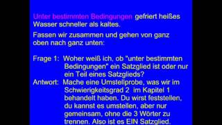 DfM 14 Deutsch Satzglieder der einfache Satz [upl. by Kristan]