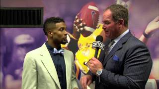 LSU Postgame interview with Odell Beckham Jr following the Tigers win over Kent State [upl. by Giuditta]