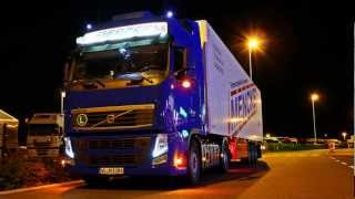 Volvo FH 460 Mencke  night [upl. by Ayirp]