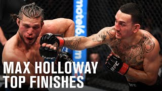 Top Finishes Max Holloway [upl. by Sillaw]