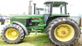 198892 John Deere 4955 4WD Tractor at the Ashburton AampP Show [upl. by Milburr]