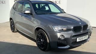 BMW X3 20D M SPORT 20 DIESEL AUTOMATIC EURO 6 FOR SALE [upl. by Waldron738]