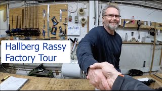 Hallberg Rassy Factory Tour Ellös Sweden Sailing Breezy Ep 1 HD 1080p [upl. by Adnamaa]