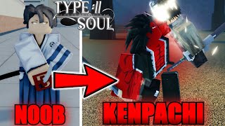 Going From Noob To BANKAI Berserk Kenpachi Zaraki In Type SoulRoblox [upl. by Monia]