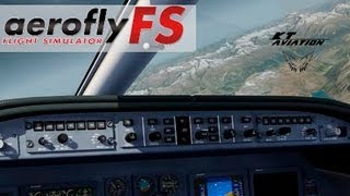 Aerofly FS Aerofly FS Gameplay  Landing in Samedan 1080p HD [upl. by Herschel]