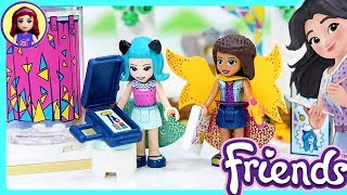 Build Lego Friends Andreas Accessories Store Silly Play [upl. by Pihc]