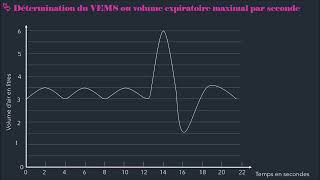 La spirométrie  définition et exploitation dun spriogramme et dune courbe volumetemps [upl. by Boleyn830]