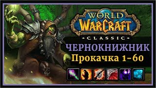 Classic WoW Прокачка Варлока 160 уровень Хитрости особенности таланты ротация макросы [upl. by Leandre740]