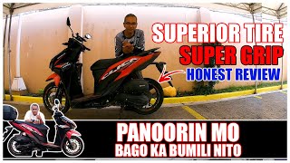 SUPERIOR TIRE REVIEW  HONDA CLICK 125i [upl. by Habas]