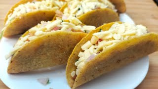 Chicken Tacos Recipe  Quick and Easy Tacos with Chicken filling [upl. by Mariken]