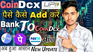 How to add money in coindcx  Coindcx Me Fund Kaise add kare  Coindcx add money  coindcx Fund add [upl. by Yerbua]