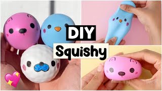 DIY Squishy AntiStress Balls  Viral TikTok Fidget Toys [upl. by Solracesoj]