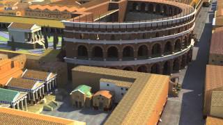 Ostia Antica harbor of the Imperial Rome  A computer reconstruction [upl. by Melcher510]