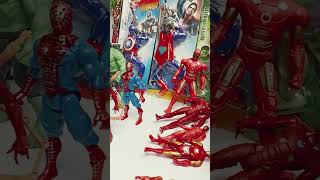 SpiderManIronmanBatman Superhero action Figure marvellegends ironman spiderman [upl. by Teragramyram894]