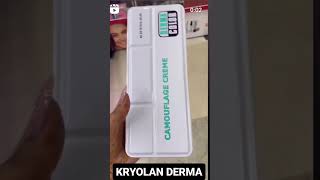 kryolan derma base share makeup concealertutorial beautytips youtubeshortsvideo subscribe [upl. by Ahsimin]