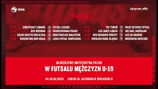 MMP w Futsalu U19 2023  TAF Toruń  Piast Gliwice Futsal [upl. by Divadnoj137]