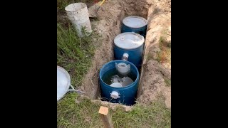 A more better low cost DIY Septic system for an quotoff gridquot cabin or camper Part 1 [upl. by Myriam]