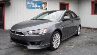 2010 Mitsubishi Lancer GTS Start Up Engine In Depth Tour and Test Drive [upl. by Regor]