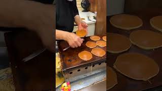 Dorayaki nhân đậu đỏ food streetfood anvat [upl. by Itraa407]