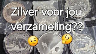 €500 euro zilver munten unboxing🤤 [upl. by Aehsan]