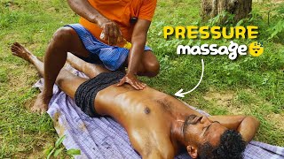 🔱Hogenakkal Heavy🥹 Pressure Sleeping💤 💆🏻‍♂️Massage  ASMR 🍃Natural Oil Massage asmr viralvideo [upl. by Salot]