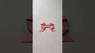 How to make a ribbon out of paper 🎀 [upl. by Nnylsaj112]