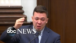 Kyle Rittenhouse breaks down in tears while testifying [upl. by Selene]