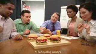 Wendys Frescata Commercial [upl. by Lehpar]