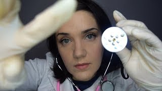 ASMR Neurological Testing  Gloves Lights Face Touching  Realistic [upl. by Vokay743]