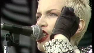 Eurythmics  Here Comes The Rain Again Live At Mandela Concert 1988 [upl. by Moguel]