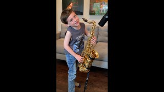 6yearold plays 9 instruments covering “Valerie” Mark Ronson feat Amy Winehouse [upl. by Naryk]