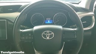 2018 Toyota Hilux 24L 4X4 Manual Extended Cab  Startup [upl. by Tips]