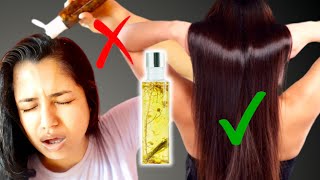 Hair oiling mistakes that will ruin your hair Hair Oiling Mistakes To Avoid [upl. by Kachine]