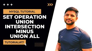 Set Operations in MySQL  MySQL Tutorial  In Hindi [upl. by Zerelda]