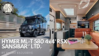 HYMER MLT 580 4x4² RSX  SANSIBAR® LTD [upl. by Ahl]