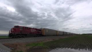 BNSF Marceline Sub and NS Transcon Part 2 [upl. by Pet]