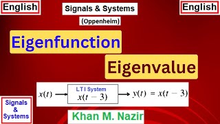 Example 31  Eigenfunction amp Eigenvalue  Response of LTI System to Complex Exponential [upl. by Bobbette183]