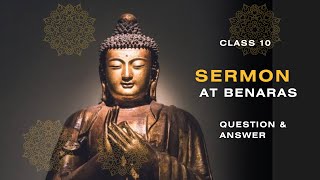 SERMON AT BENARES  CLASS 10  FRIST FLIGHT  HINDI EXPLANATION TheGenZSchool [upl. by Nanete]