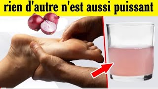 si vous appliquez l’oignon de cette façon sur la plante de vos pieds avant de dormir vous serez [upl. by Servetnick420]