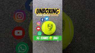 SG Endura Tennis Ball ॥ Unboxing ॥Heavy Weight ॥sgcricketbatcricketball [upl. by Angelique354]