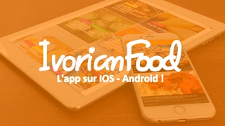 IvorianFood  Cuisine ivoirienne lApp IvorianFood sur IOS [upl. by Paris133]