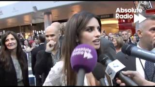 Penelope Cruz interview at Pirates of the Caribbean London premiere [upl. by Aryajay]