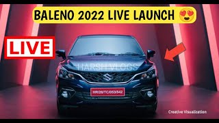 FINALLY NEW BALENO 2022 IS HERE ❗️MARUTI SUZUKI BALENO 2022 LIVE EVENT 💥 2022 BALENO LIVE LAUNCH 🇮🇳 [upl. by Cynth]