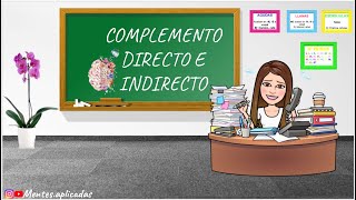 Complemento directo e indirecto🌟Ejercicios fáciles😀 [upl. by Marlen]